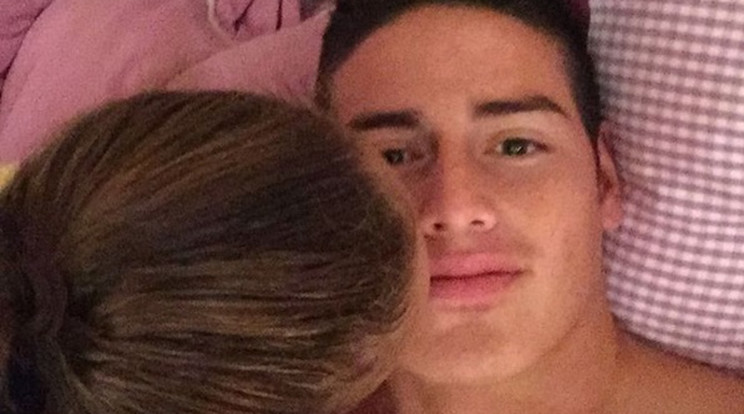 James Rodríguez félre lépett/Fotó: Instagram