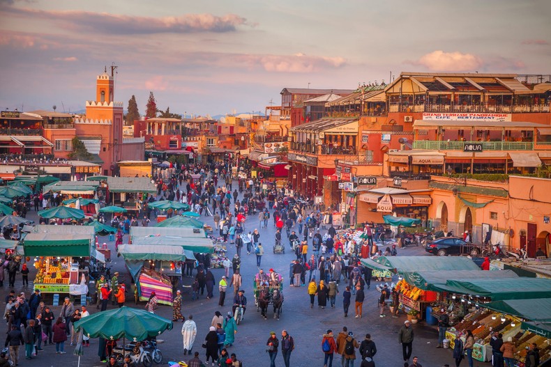 Marrakesh, Morroco.Henryk Sadura/Getty Images