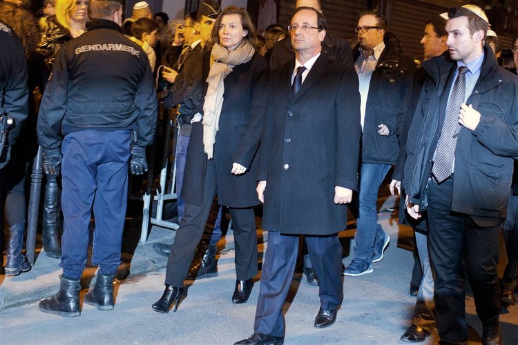 Valerie Trierweiler i Francois Hollande