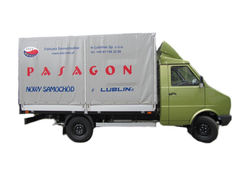 Pasagon truck widok z boku. fot. materiały prasowe producenta DZT Tymińscy