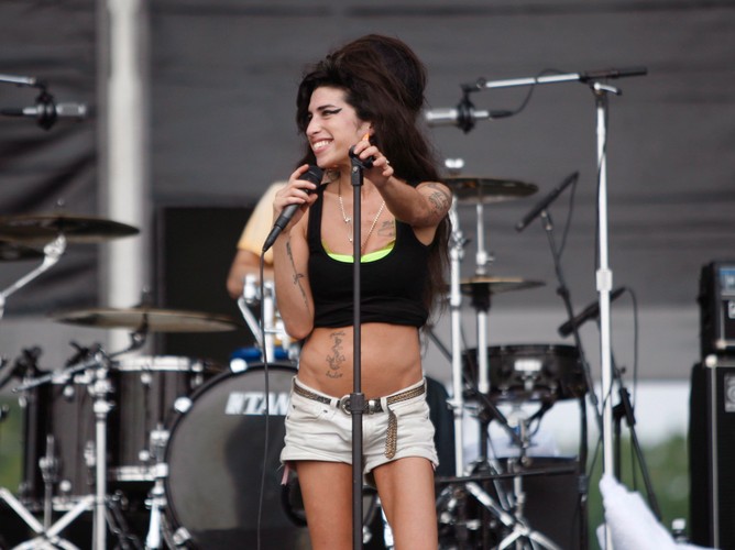 Amy na Virgin Festival w Baltimore w 2007 roku