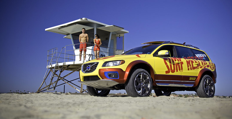 Wideo: Volvo XC70 Surf Rescue Safety – słoneczny patrol w akcji