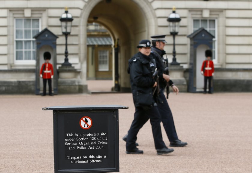 Włamanie na teren pałacu Buckingham