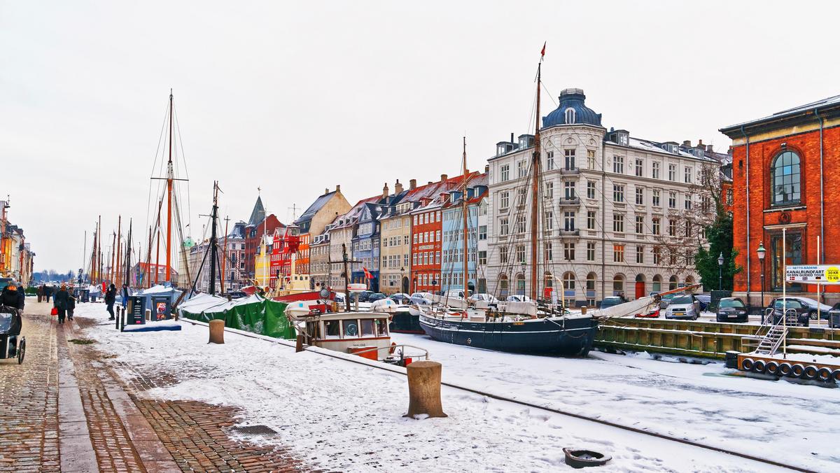 Kopenhaga zimą