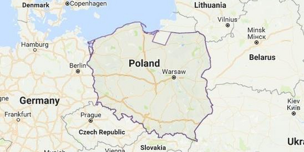 Ale wpadka! Google zmienił granicę Polski! Na korzyść Rosji!