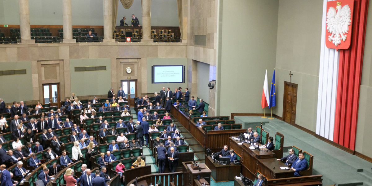 W piątek Sejm spotka się na ostatnim posiedzeniu przed wakacjami