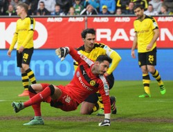 Liga niemiecka: Wygrana Borussii Dortmund bez Aubameyanga. WIDEO