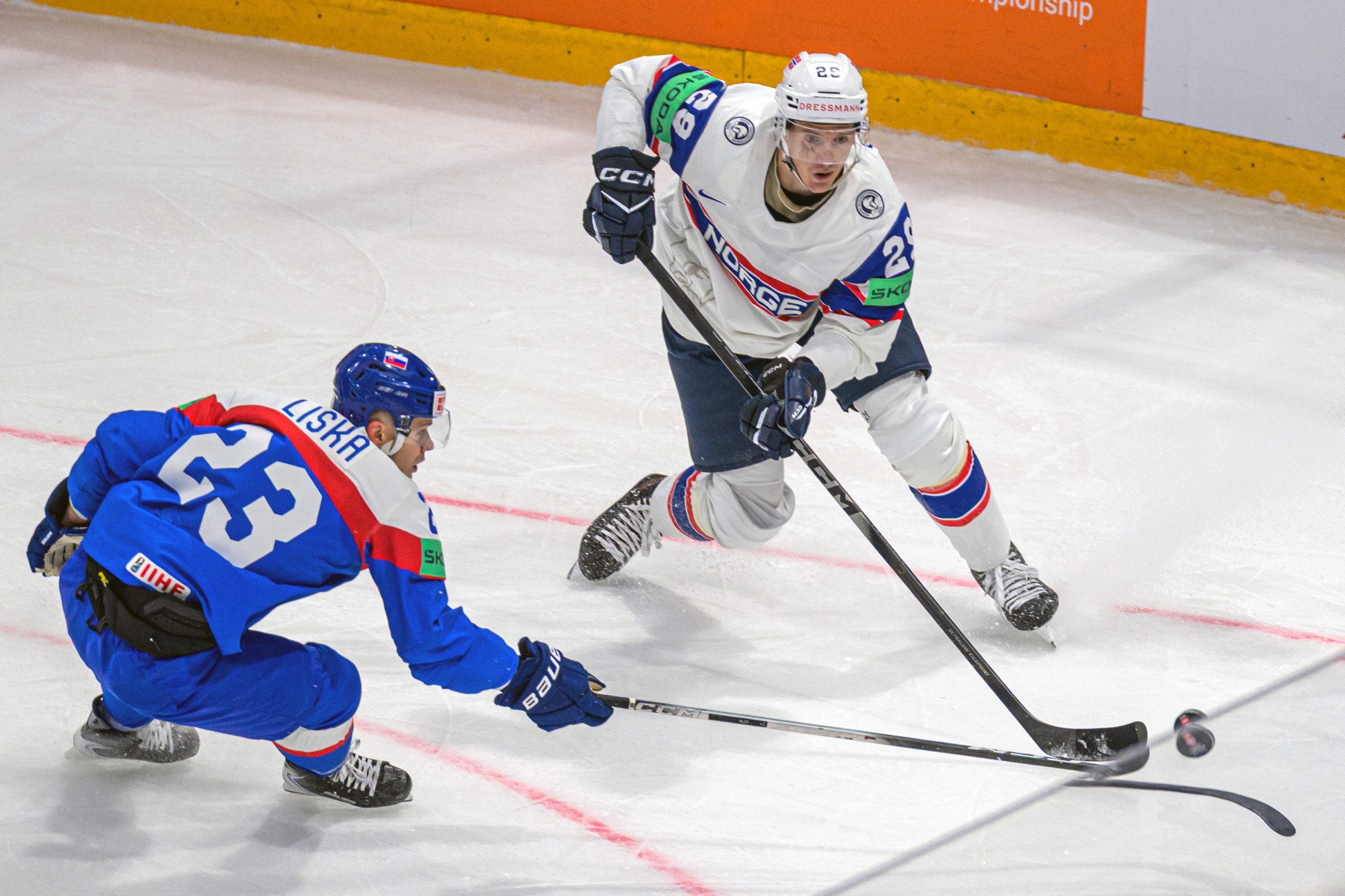 Adam Liška (Slovensko) a Kristian Ostby (Nórsko).