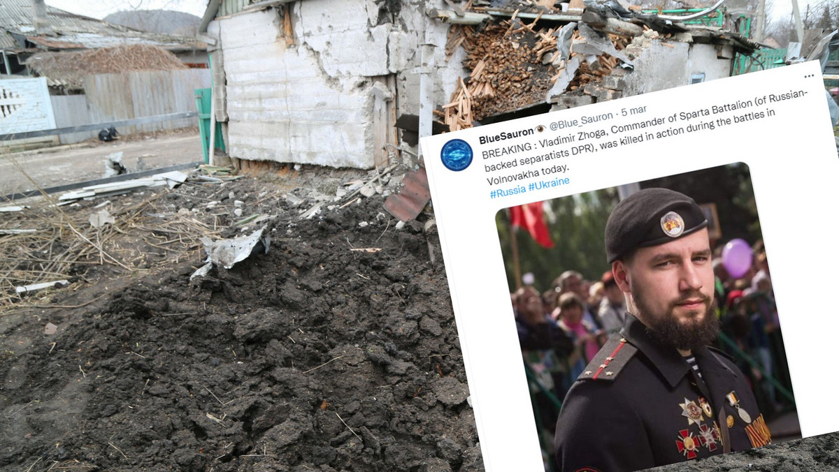 Wojna w Ukrainie. Donieck: nie żyje dowódca batalionu separatystów Władimir Żoga