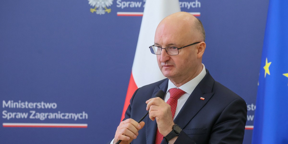 Wiceminister spraw zagranicznych Piotr Wawrzyk