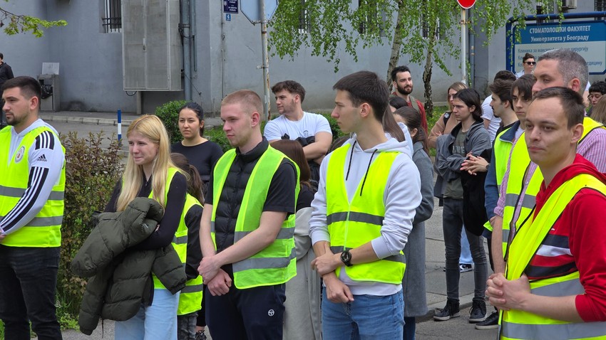 Odavanje pošte u Beogradu