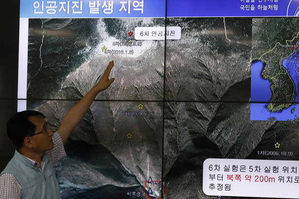 Korea Południowa żąda "kompletnej izolacji" Pjongjangu po próbie atomowej