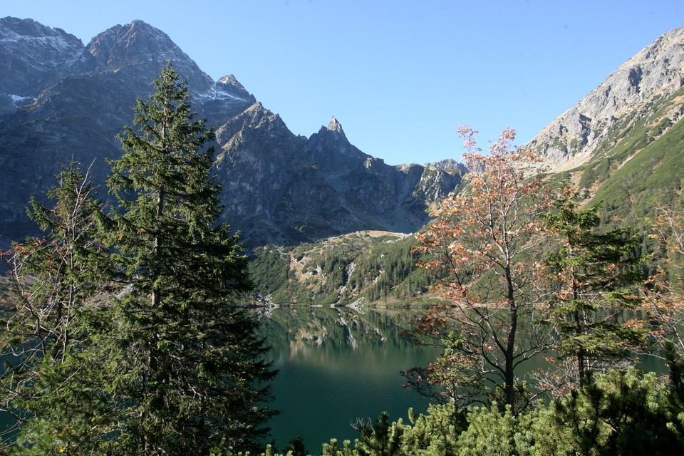 ZAKOPANE TATRY MORSKIE OKO JESIEŃ