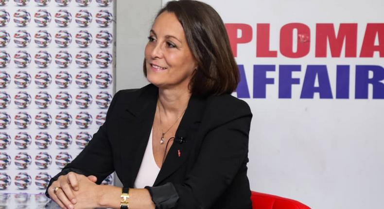 French Ambassador to Ghana, Anne-Sophie Avé