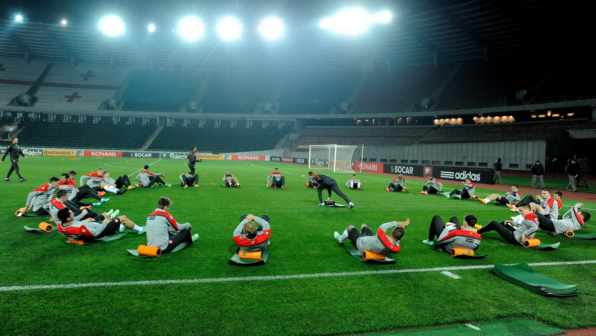 Trening reprezentacji Polski