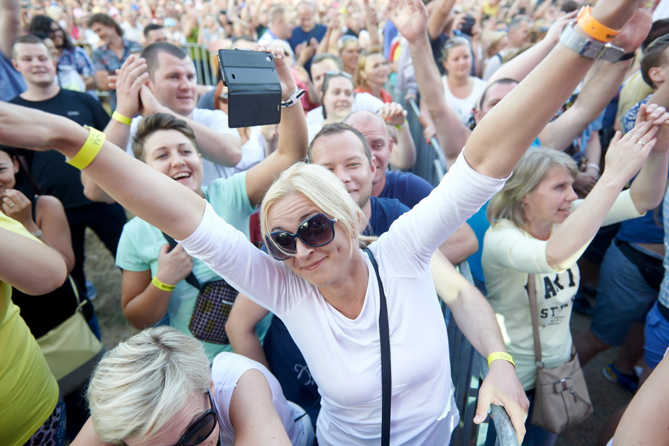 20. Ogólnopolski Festiwal Muzyki Tanecznej w Ostródzie: publiczność pierwszego dnia imprezy