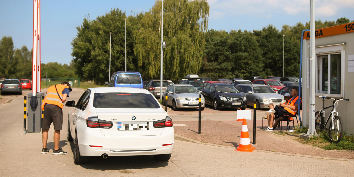 Parking w Gdańsku Brzeźnie 