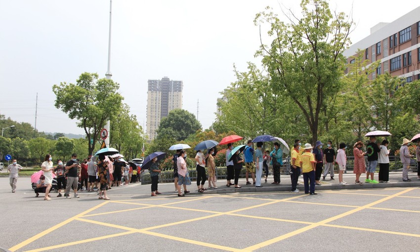 Masovna testiranja u Nanđingu