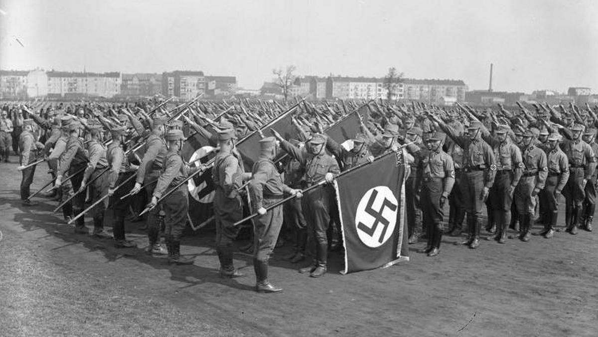 naziści nazizm Adolf Hitler