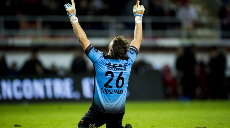 Coosemans lett a meccs hőse /Fotó: AFP