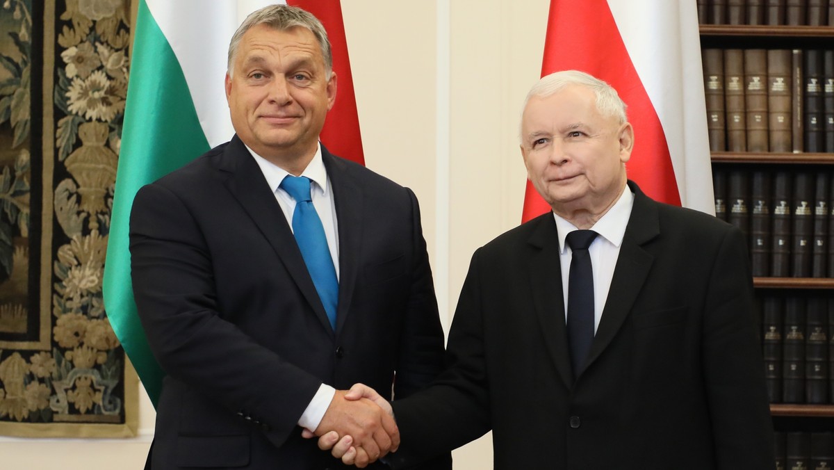 Viktor Orban i Jarosław Kaczyński