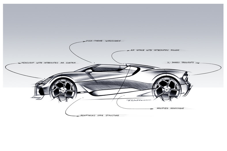 Bugatti W16 Mistral