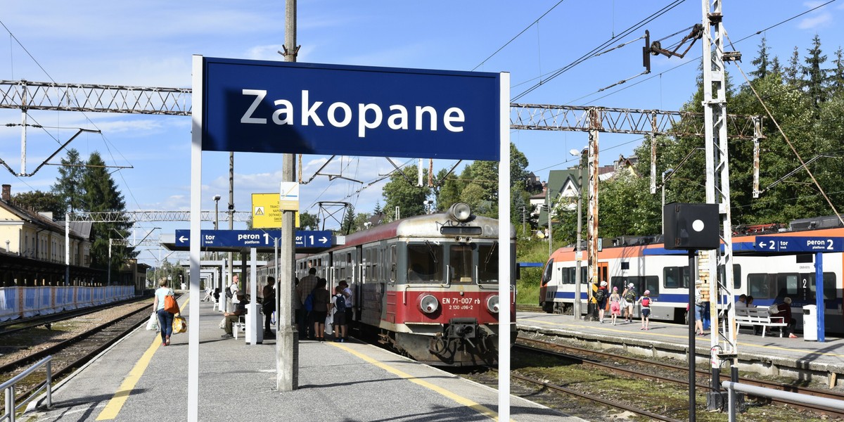 Pociągi dojadą w sezonie do Zakopanego, choć nie na główną stację.