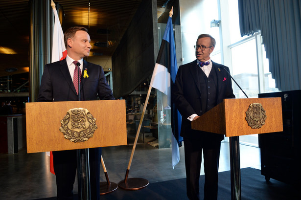 Duda w Estonii. Prezydent liczy na współpracę od Bałtyku po Morze Śródziemne