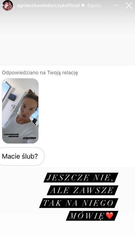 Agnieszka Włodarczyk na Instagramie