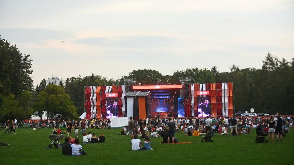 Finał "Lato z Radiem Festiwal" w krakowskim Parku Jordana w 2019 r. 
