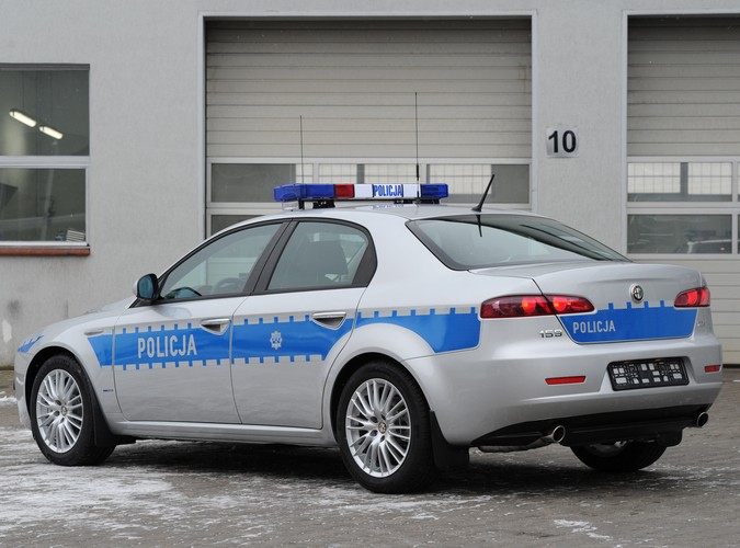 Alfa Romeo - nowa broń policji