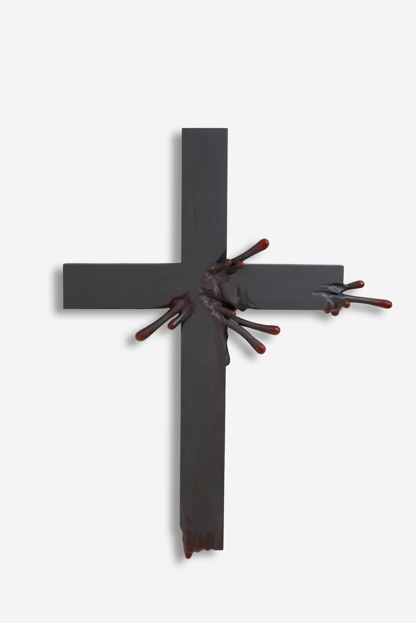 Balša Rajčević, Metarmafoze, kombinovana tehnika, 134x100x8cm, 2016.