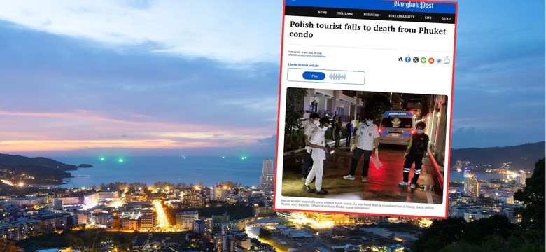 Dramat w Tajlandii. 34-letni Polak zginął na oczach żony