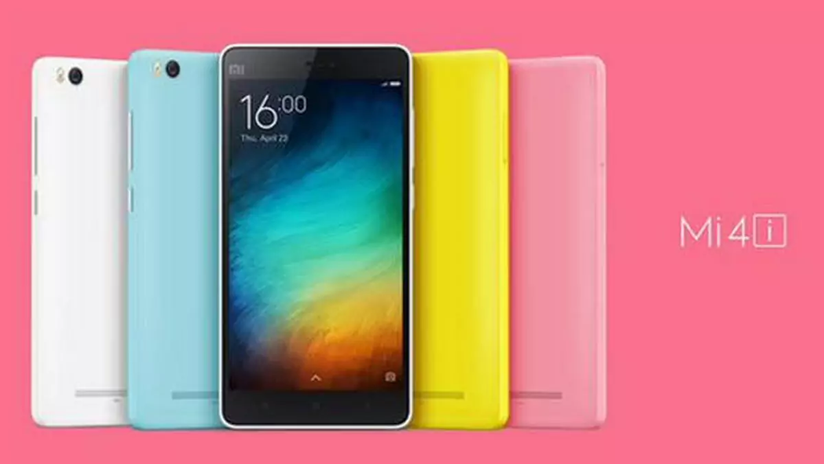 Xiaomi Mi 4i oficjalnie. Dobry smartfon za około 770 zł 