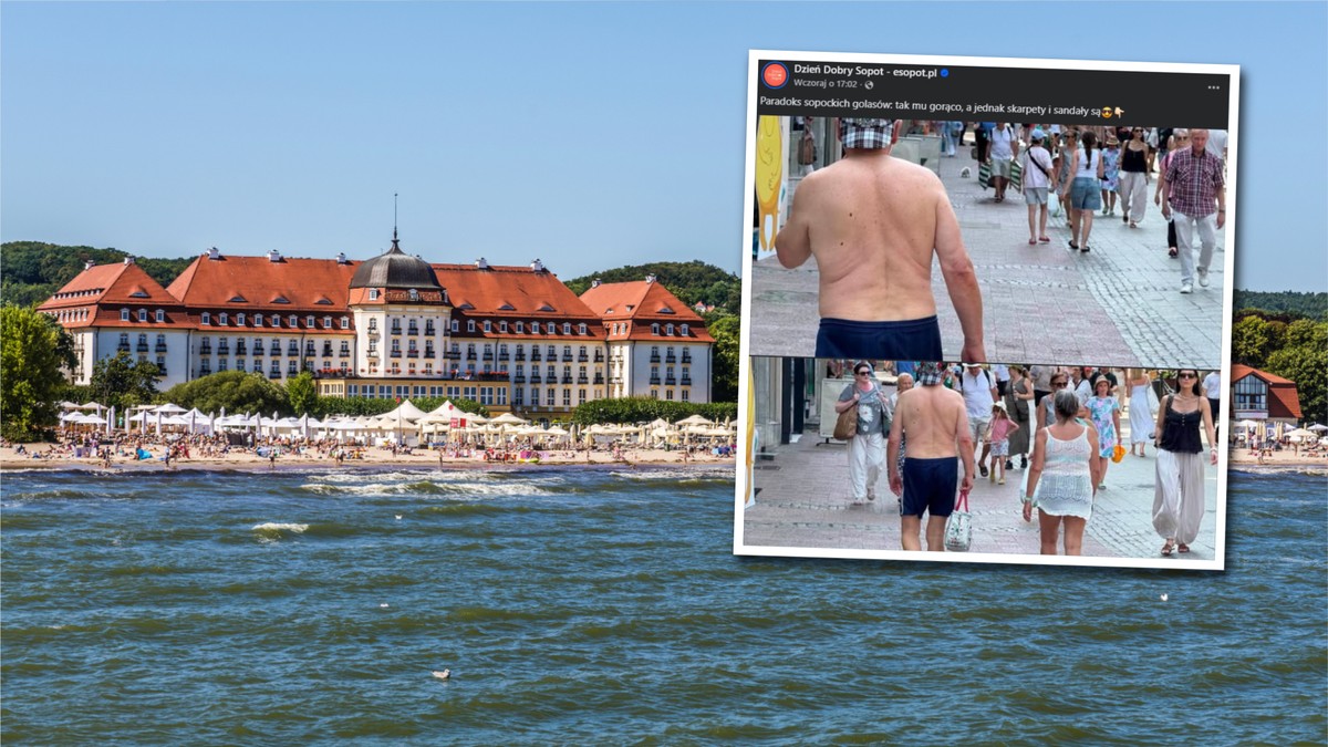 Zobaczyli zdjęcia z Sopotu i aż się zagotowali. "Dawniej nie do pomyślenia"