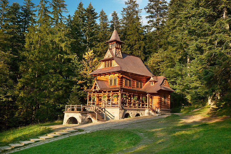 Zakopane, kaplica Najświętszego Serca Jezusa w Jaszczurówce