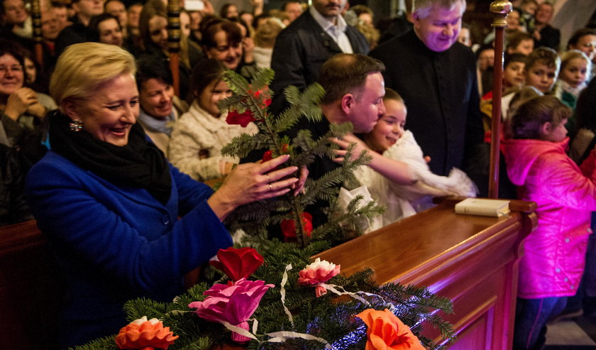 Para prezydencka kolędowała w Istebnej