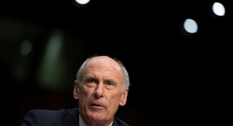 Director of National Intelligence Dan Coats testifies before the Senate Intelligence Committee on May 11, 2017