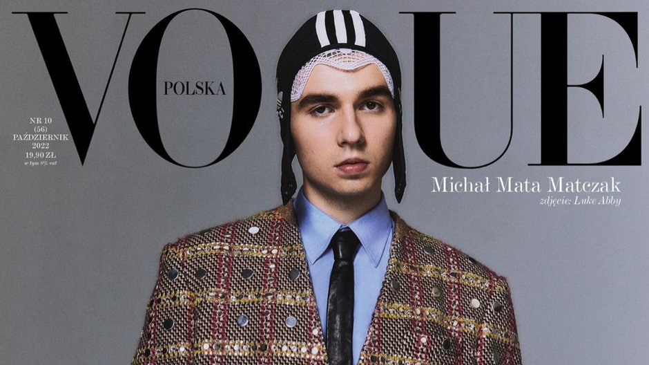 Michał Matczak znalazł się na okładce październikowego Vogue'a