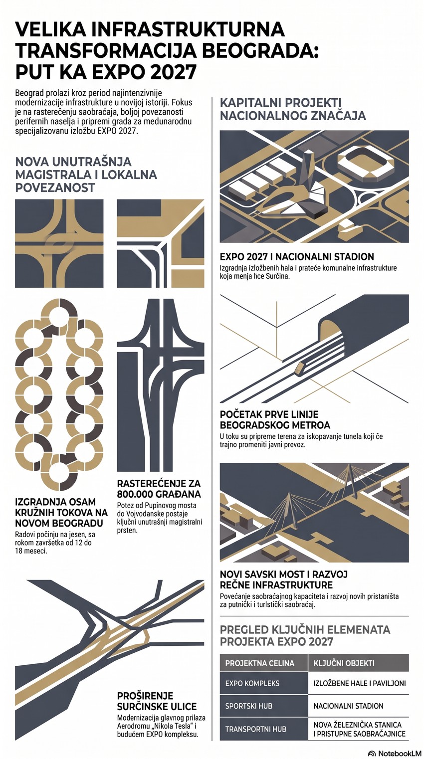 Infrastrukturna transformacija Beograda