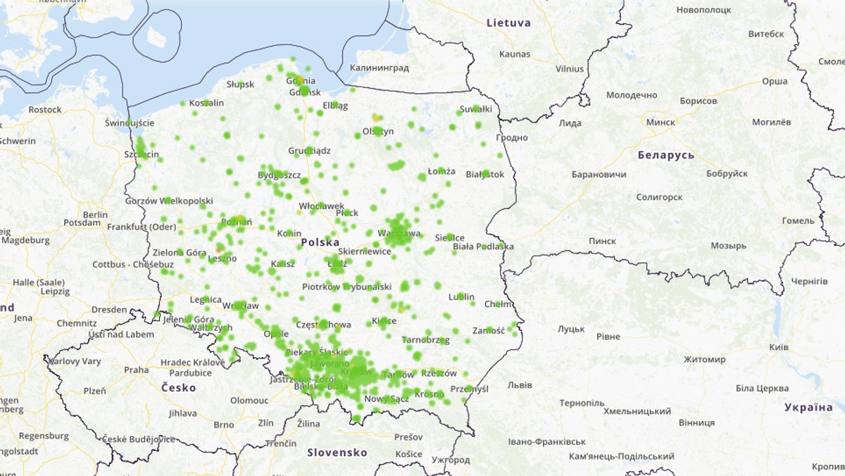 Smog w Polsce - 24 października. Stan, jakość i zanieczyszczenie powietrza