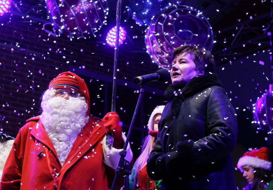 Iluminacja świąteczna w Warszawie