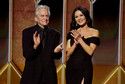 Michael Douglas i Catherine Zeta-Jones na gali Złotych Globów 2021