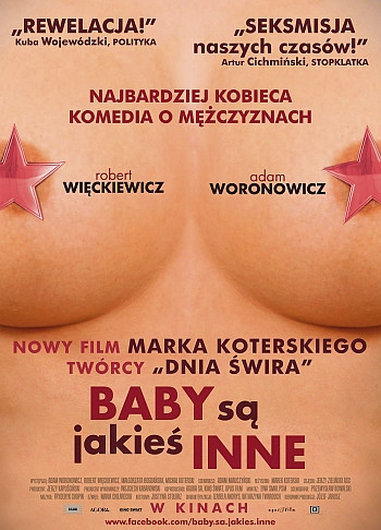 "Baby są jakieś inne" - plakat mały