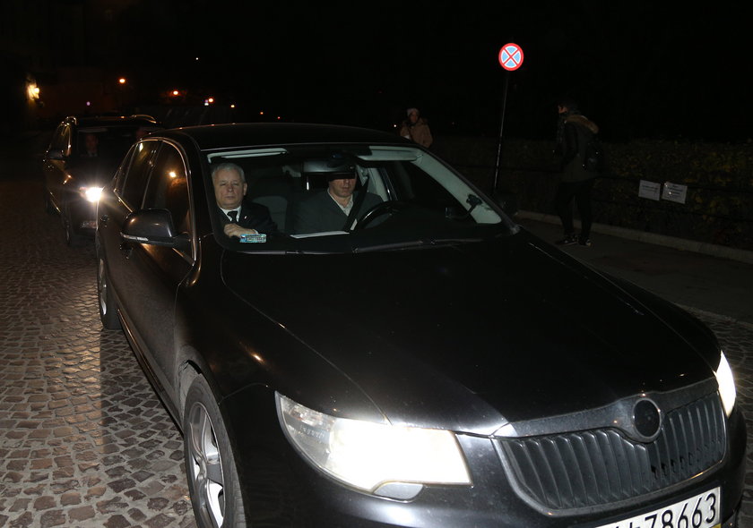 Szydło i Kaczyński na Wawelu