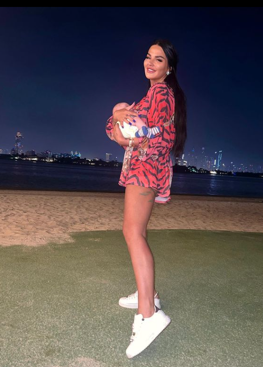 Zuzana Plačková v Dubaji. 