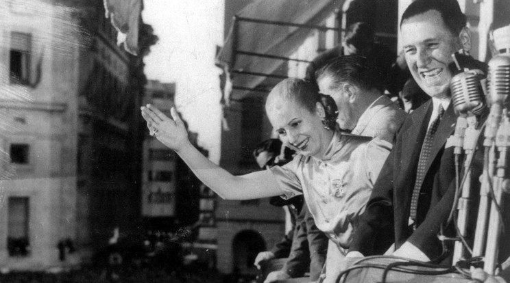 Evita Perón mindössze pár év leforgása alatt vált az argentinok örök hősévé / Fotó: Northfoto