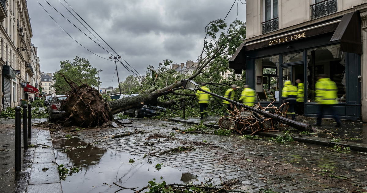 La tempesta Nils colpisce Francia, Spagna e Portogallo: 900.000 case senza luce, 25 feriti e viadotto crollato