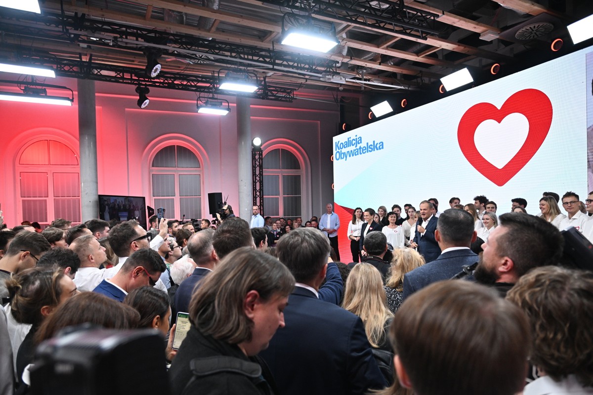 Wybory parlamentarne 2023. Sztab wyborczy KO