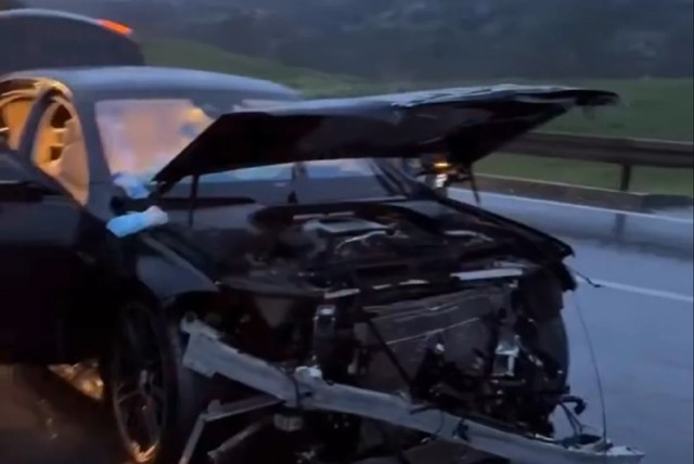 Uništeno vozilo Branka Babića